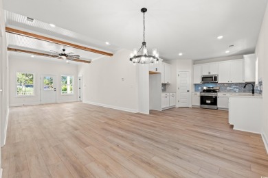 Welcome to your new beach house paradise! This new construction on Beachwood Golf Club in South Carolina - for sale on GolfHomes.com, golf home, golf lot