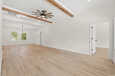 Welcome to your new beach house paradise! This new construction on Beachwood Golf Club in South Carolina - for sale on GolfHomes.com, golf home, golf lot