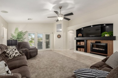 Beautiful home that backs to the San Tan Highlands Golf Course on The Golf Club At Johnson Ranch in Arizona - for sale on GolfHomes.com, golf home, golf lot