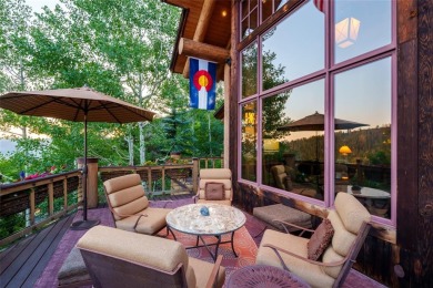 It takes a bit of artistry and a very creative builder to evoke on Rollingstone Ranch Golf Club in Colorado - for sale on GolfHomes.com, golf home, golf lot