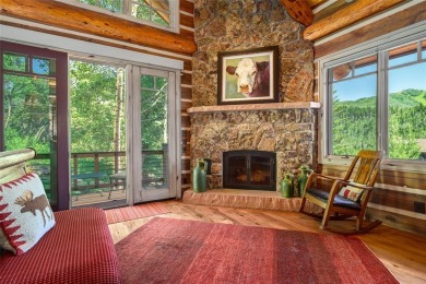 It takes a bit of artistry and a very creative builder to evoke on Rollingstone Ranch Golf Club in Colorado - for sale on GolfHomes.com, golf home, golf lot