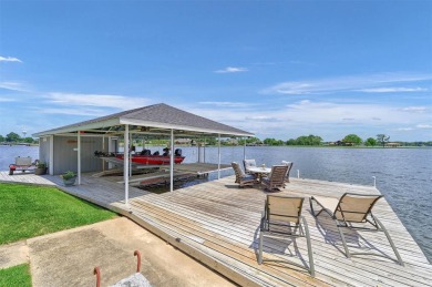 Lakefront living at its very best! Spectacular lake views on Lake Kiowa Golf Course in Texas - for sale on GolfHomes.com, golf home, golf lot