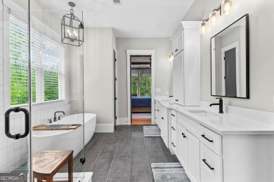 From the moment you arrive, the welcoming charm of the expansive on Coweta Club in Georgia - for sale on GolfHomes.com, golf home, golf lot