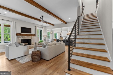 From the moment you arrive, the welcoming charm of the expansive on Coweta Club in Georgia - for sale on GolfHomes.com, golf home, golf lot