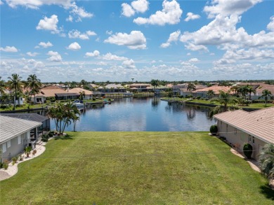 WHAT A VIEW!! This waterfront lot in Burnt Store Isles has a on Twin Isles Country Club in Florida - for sale on GolfHomes.com, golf home, golf lot