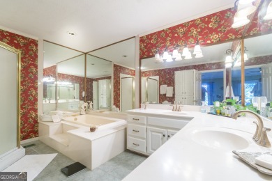 Enjoy a SPECTACULAR golf course view with a few mountains thrown on Innsbruck Resort and Golf Club in Georgia - for sale on GolfHomes.com, golf home, golf lot