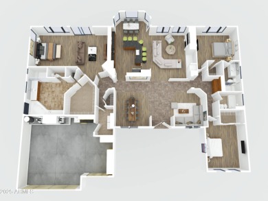 Rare Opportunity! This sought-after Hampton Extended floorplan on Cimarron Golf Club in Arizona - for sale on GolfHomes.com, golf home, golf lot