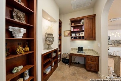 This stunning 2,839 sqft single story home, nestled within the on The Dominion Country Club in Texas - for sale on GolfHomes.com, golf home, golf lot