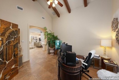 This stunning 2,839 sqft single story home, nestled within the on The Dominion Country Club in Texas - for sale on GolfHomes.com, golf home, golf lot