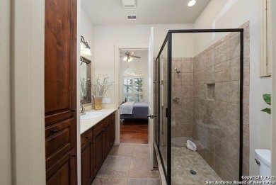 This stunning 2,839 sqft single story home, nestled within the on The Dominion Country Club in Texas - for sale on GolfHomes.com, golf home, golf lot