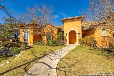 This stunning 2,839 sqft single story home, nestled within the on The Dominion Country Club in Texas - for sale on GolfHomes.com, golf home, golf lot