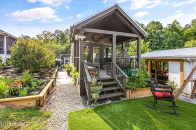 This tiny home may be small in size, but it's big on charm and on Laurel Valley Golf Course in Tennessee - for sale on GolfHomes.com, golf home, golf lot