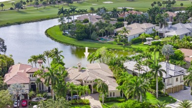 One of the most stunning water Golf Views with western exposure on Country Club At Mirasol in Florida - for sale on GolfHomes.com, golf home, golf lot