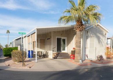 Charming 700 Sq. Ft. Park Model Home in Active Adult Community - on Apache Wells Country Club in Arizona - for sale on GolfHomes.com, golf home, golf lot