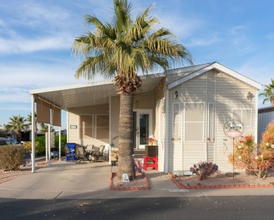 Charming 700 Sq. Ft. Park Model Home in Active Adult Community - on Apache Wells Country Club in Arizona - for sale on GolfHomes.com, golf home, golf lot