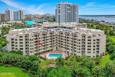 A coastal haven nestled in the heart of Daytona Beach Shores, a on Oceans Golf Club in Florida - for sale on GolfHomes.com, golf home, golf lot