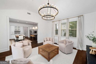 MODERN FARMHOUSE ESTATE WITH POOL AND PRIVATE GATED ENTRY: on Manor Golf and Country Club in Georgia - for sale on GolfHomes.com, golf home, golf lot
