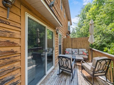 Located in a secure, gated golf course community, this 2-bedroom on Smoky Mountain Country Club in North Carolina - for sale on GolfHomes.com, golf home, golf lot