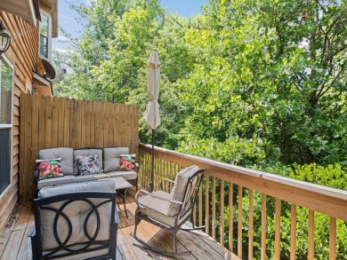 Located in a secure, gated golf course community, this 2-bedroom on Smoky Mountain Country Club in North Carolina - for sale on GolfHomes.com, golf home, golf lot