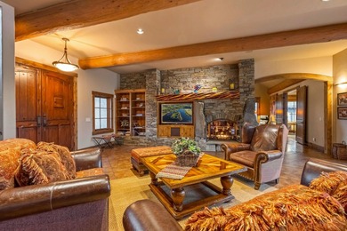 For the discerning buyer, this 5,865 sq ft custom log estate on The Club At Pronghorn Golf Course in Oregon - for sale on GolfHomes.com, golf home, golf lot