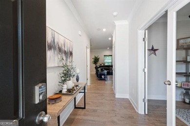 Built in 2023, this like-new home has everything you've been on Brookstone Golf and Country Club in Georgia - for sale on GolfHomes.com, golf home, golf lot