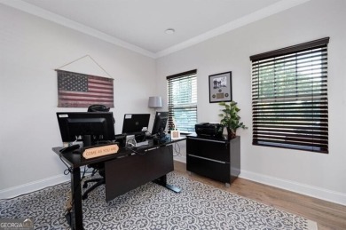Built in 2023, this like-new home has everything you've been on Brookstone Golf and Country Club in Georgia - for sale on GolfHomes.com, golf home, golf lot