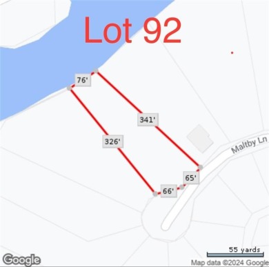 245 feet of Lake Windsor shoreline, 1.91 acres, & only minutes on Bella Vista Country Club - Berksdale in Arkansas - for sale on GolfHomes.com, golf home, golf lot