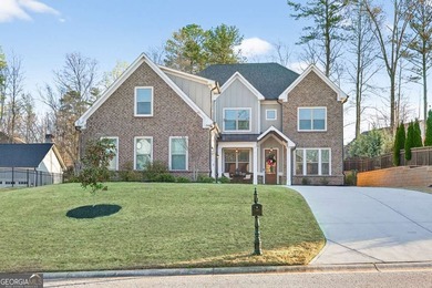 Stunning like-new 5 bedroom, 3.5 bath home in the highly on Traditions of Braselton Golf Club in Georgia - for sale on GolfHomes.com, golf home, golf lot