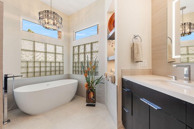 Prepare to Be Mesmerized by This Private Desert Oasis! Step into on Indian Ridge Country Club in California - for sale on GolfHomes.com, golf home, golf lot