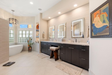 Prepare to Be Mesmerized by This Private Desert Oasis! Step into on Indian Ridge Country Club in California - for sale on GolfHomes.com, golf home, golf lot