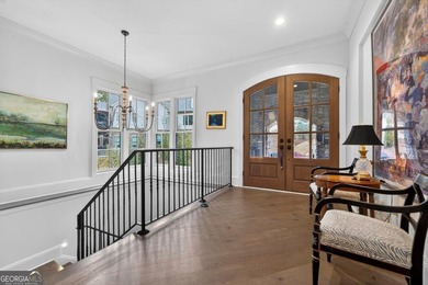 Welcome to this beautiful custom-built, 4-bedroom, 4.5-bath lake on Reynolds Lake Oconee - The Oconee in Georgia - for sale on GolfHomes.com, golf home, golf lot