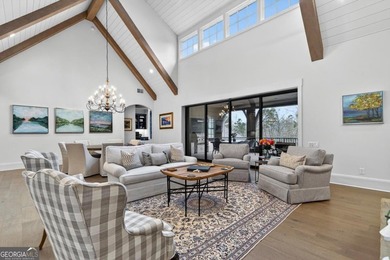Welcome to this beautiful custom-built, 4-bedroom, 4.5-bath lake on Reynolds Lake Oconee - The Oconee in Georgia - for sale on GolfHomes.com, golf home, golf lot