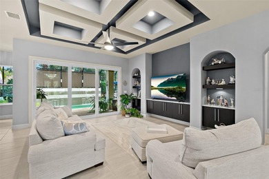 Welcome to this beautifully appointed 3-bedroom, 2-bath home on Plantation Bay Golf and Country Club in Florida - for sale on GolfHomes.com, golf home, golf lot