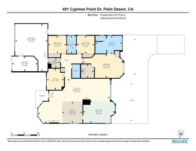 This single-family home is situated on almost 1/3 acre in a very on Desert Falls Country Club in California - for sale on GolfHomes.com, golf home, golf lot