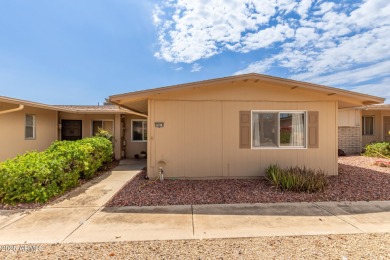 Newly listed larger end unit in Sun City West! Discover the on Stardust Golf Course in Arizona - for sale on GolfHomes.com, golf home, golf lot