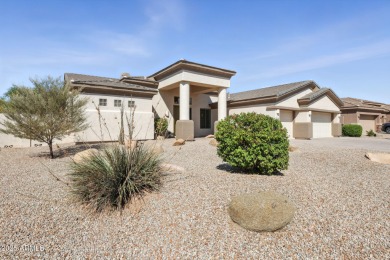 Modern Mountain Living Reimagined.  Discover elevated luxury in on Estrella Mountain Ranch Golf Course in Arizona - for sale on GolfHomes.com, golf home, golf lot