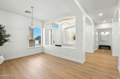 Modern Mountain Living Reimagined.  Discover elevated luxury in on Estrella Mountain Ranch Golf Course in Arizona - for sale on GolfHomes.com, golf home, golf lot