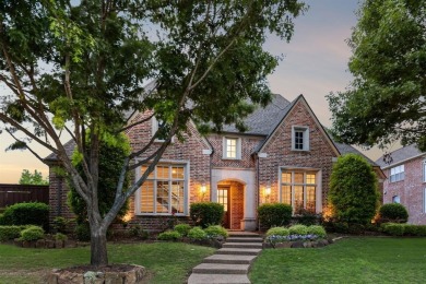 Fabulous Custom all-brick Sanders Home on Oversized Corner Lot on The Golf Club At Twin Creeks in Texas - for sale on GolfHomes.com, golf home, golf lot