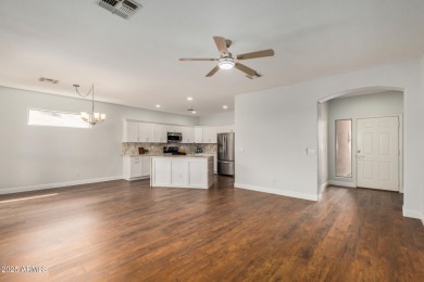Meticulously renovated 3 bedroom, 2 bathroom home situated on a on Springfield Golf Resort in Arizona - for sale on GolfHomes.com, golf home, golf lot
