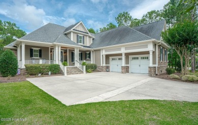 Hello Curb Appeal! A low country inspired 4BR and 3.5BA home on Ocean Ridge Plantation in North Carolina - for sale on GolfHomes.com, golf home, golf lot