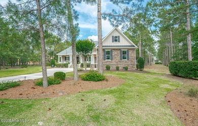 Hello Curb Appeal! A low country inspired 4BR and 3.5BA home on Ocean Ridge Plantation in North Carolina - for sale on GolfHomes.com, golf home, golf lot