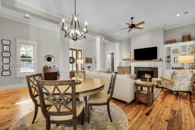 This beautifully renovated single-story home is nestled on a on Oldfield Golf Club in South Carolina - for sale on GolfHomes.com, golf home, golf lot