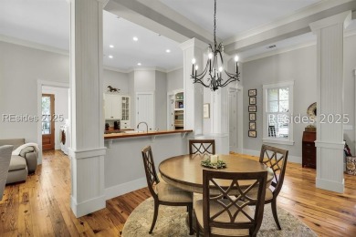 This beautifully renovated single-story home is nestled on a on Oldfield Golf Club in South Carolina - for sale on GolfHomes.com, golf home, golf lot
