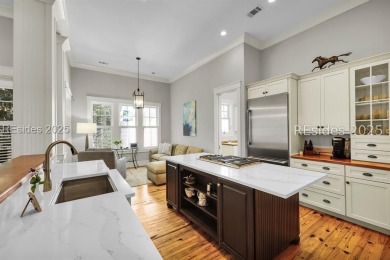 This beautifully renovated single-story home is nestled on a on Oldfield Golf Club in South Carolina - for sale on GolfHomes.com, golf home, golf lot