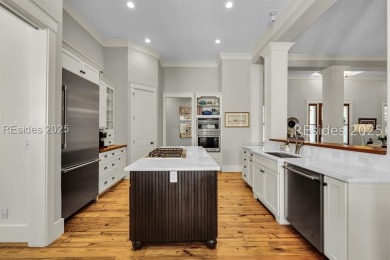 This beautifully renovated single-story home is nestled on a on Oldfield Golf Club in South Carolina - for sale on GolfHomes.com, golf home, golf lot
