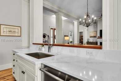 This beautifully renovated single-story home is nestled on a on Oldfield Golf Club in South Carolina - for sale on GolfHomes.com, golf home, golf lot