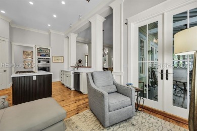 This beautifully renovated single-story home is nestled on a on Oldfield Golf Club in South Carolina - for sale on GolfHomes.com, golf home, golf lot