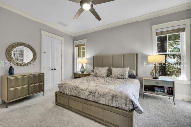 This beautifully renovated single-story home is nestled on a on Oldfield Golf Club in South Carolina - for sale on GolfHomes.com, golf home, golf lot