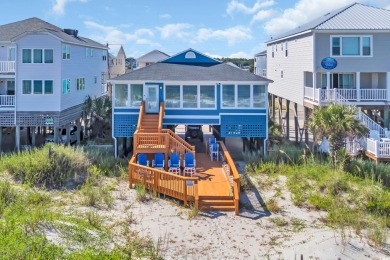 You MUST SEE this OCEANFRONT, raised beach home! A place where on Wachesaw Plantation Club in South Carolina - for sale on GolfHomes.com, golf home, golf lot