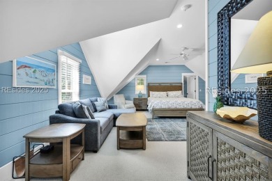 This beautifully renovated single-story home is nestled on a on Oldfield Golf Club in South Carolina - for sale on GolfHomes.com, golf home, golf lot